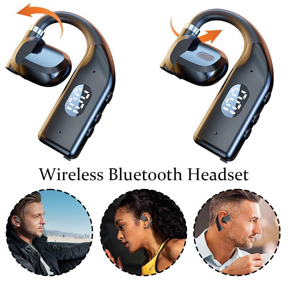 Earhooks Wireless Bluetooth He - Noise Cancelling Headphone recension och pris